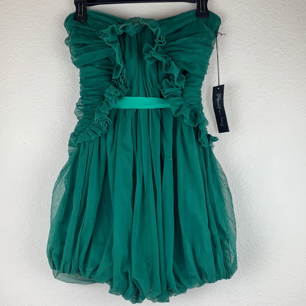 NWT Elizabeth and James Jade Soma Dress w/Belt‎